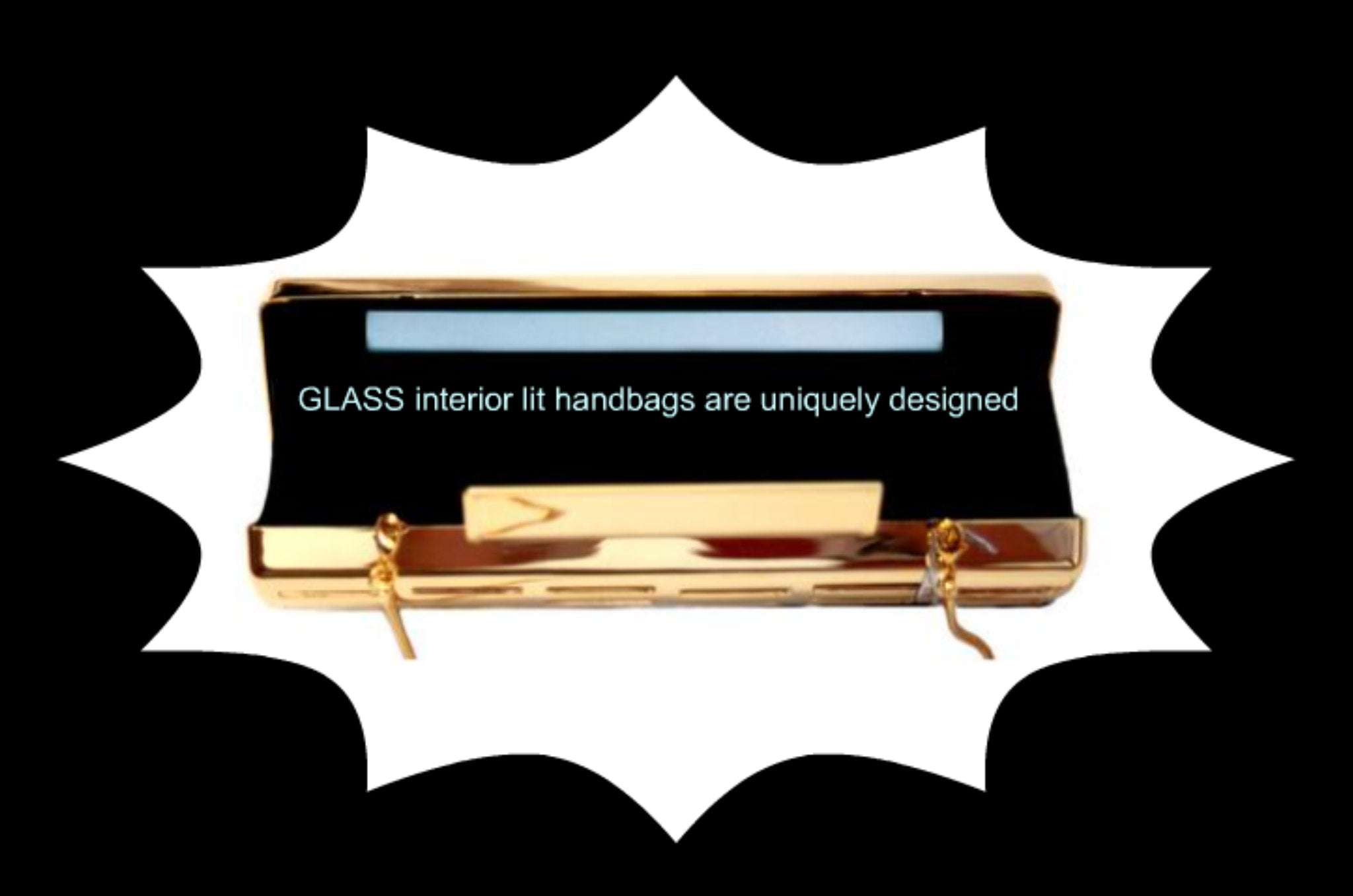 SALE Rave Metal Clutch Purse